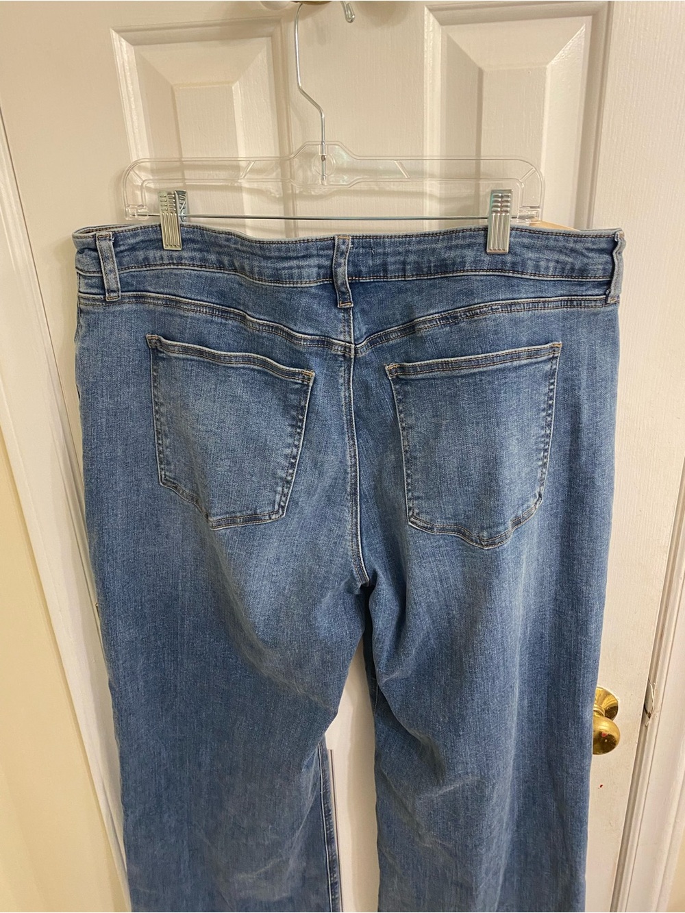 KUT FROM THE KLOTH WIDE LEG JEANS MEDIUM WASH WOMENS SIZE 16 TRENDY HIGH RISE - Picture 16 of 16